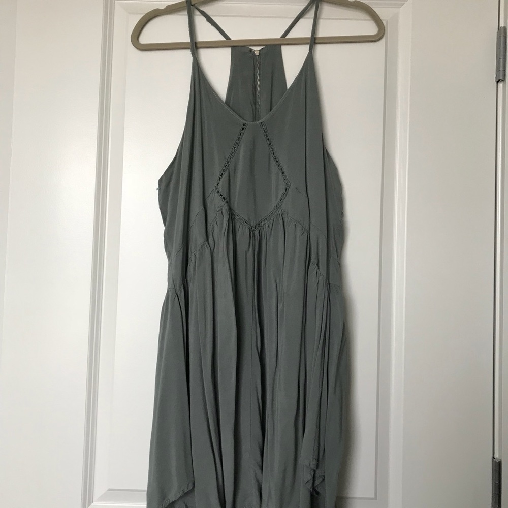 army green dress